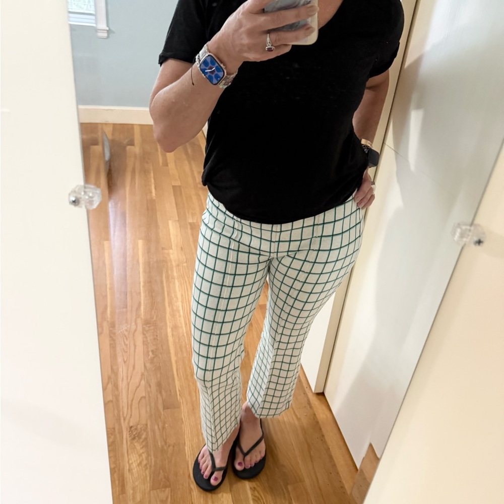 Anthropologie The Essential Cropped Flare Trousers - Picture 7 of 11